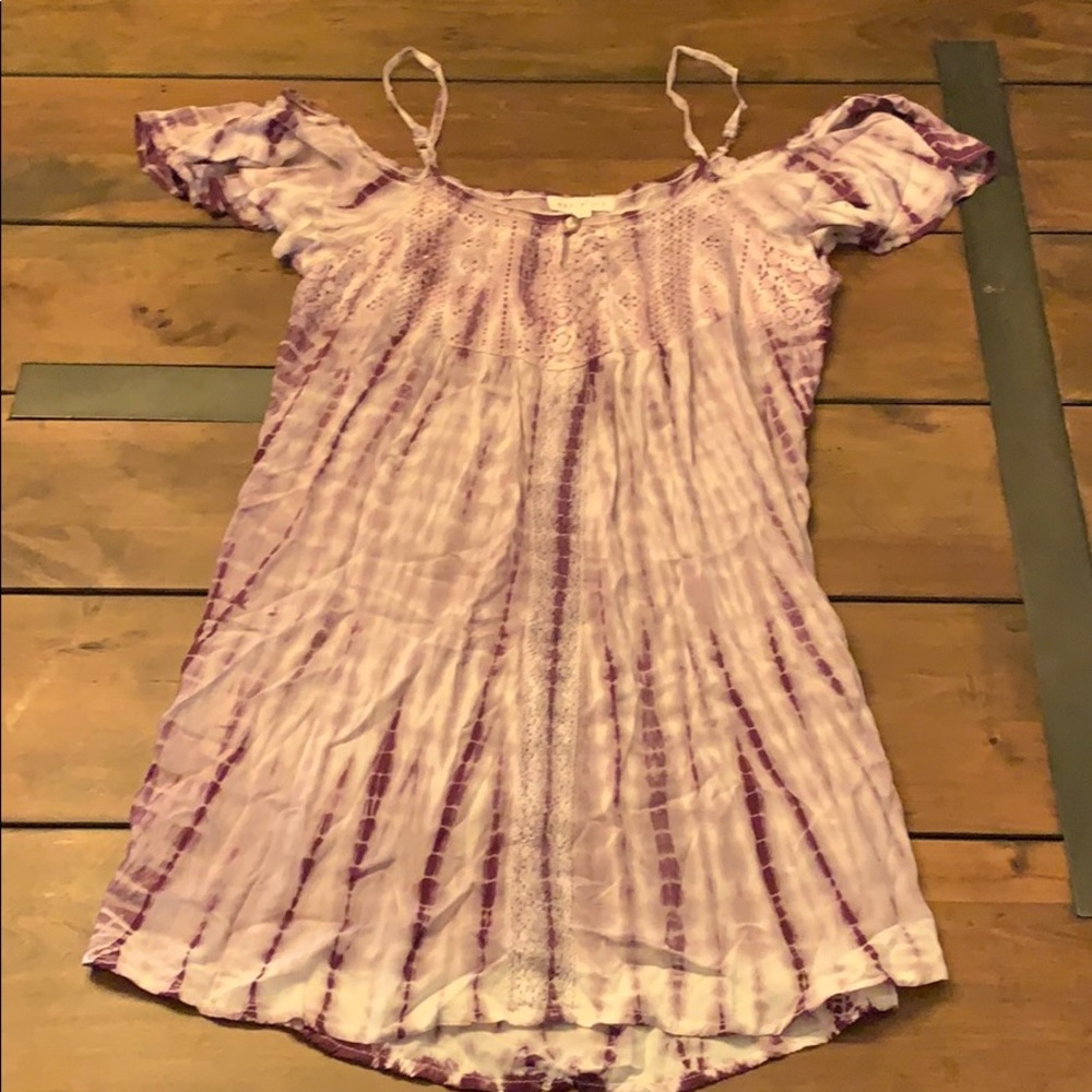 Socialite off the shoulder dress